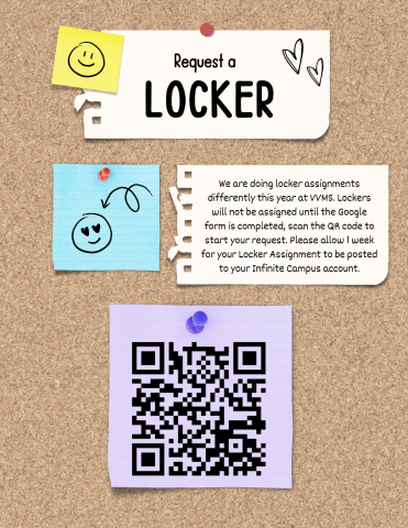 Locker Request QR code